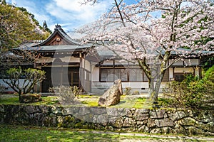 Onjoji temple at Mount Hiei in Otsu city in Shiga, Japan