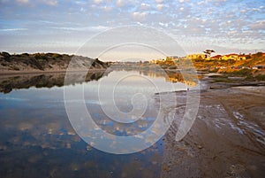 Onkaparinga River at Sunset, South Australia