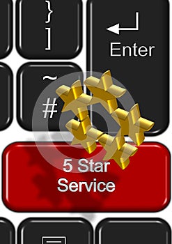 Online 5 star service