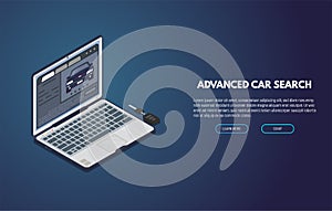 Online advanced car search