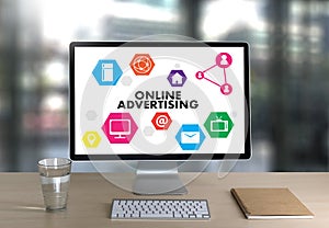 ONLINE ADVERTISING Website Marketing , Update Trends Advertisi photo