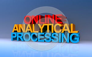 online analytical processing on blue