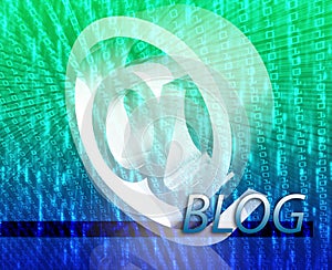 Online blog