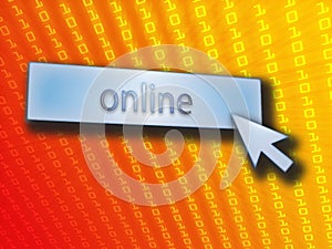Online button