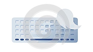 Online Communication, Digital Chatting Interface, vector design Generative AI