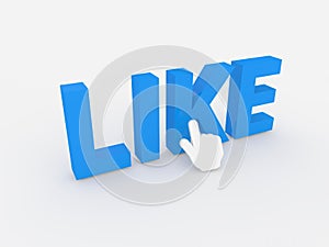 Online cursor clicks like .