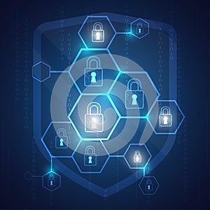 Online data protection shield