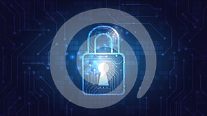 Online data protection shield and abstract