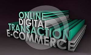 Online Digital Transaction photo