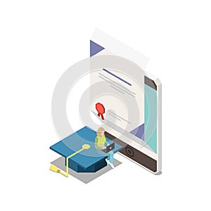 Online Diploma Isometric Composition