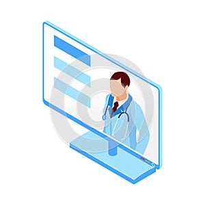 Online Doctor Icon