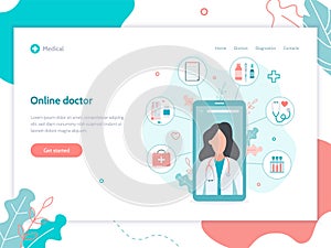 Online doctor web banner