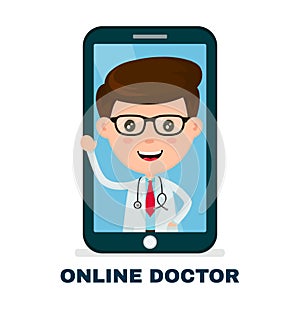 Online doctor in your mobile phone service
