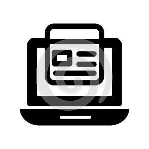 Online documents Isolated Vector icon which can easily modify or edit