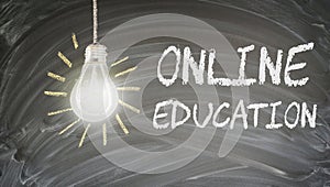 Online education concept