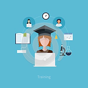 Online education and courses