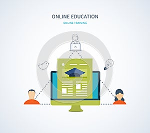 Online education and courses