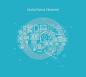 Online education and courses