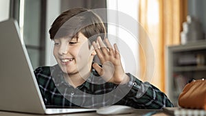 Online education and e-learning concept