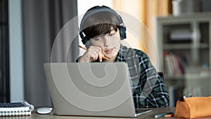 Online education and e-learning concept