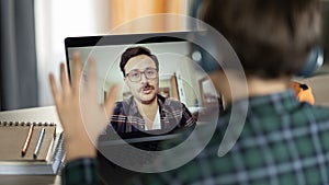 Online education and e-learning concept