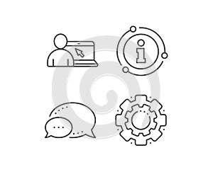 Online Education line icon. Notebook sign. Vector