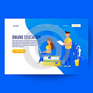 Online education program