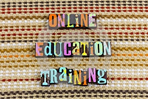 Online education training seminar classes