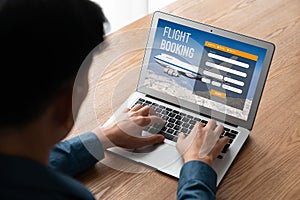 Online flight booking website provide modish reservation system