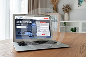 Online flight booking website provide modish reservation system