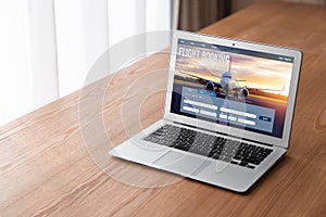 Online flight booking website provide modish reservation system