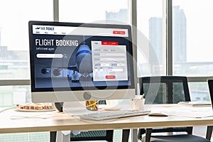 Online flight booking website provide modish reservation system