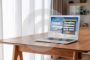 Online flight booking website provide modish reservation system