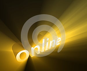 Online glowing