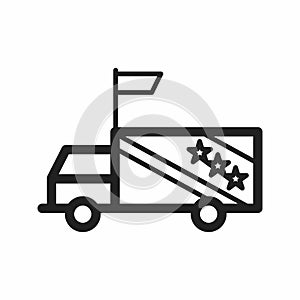 Online Graph icon vector