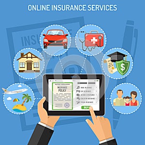 Online insurance services