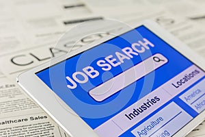 Online internet for job search