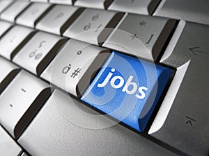 Online Jobs Search Concept