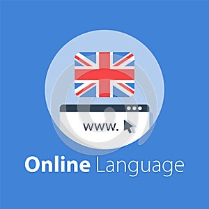 Online language learning, linguistic courses, distant education