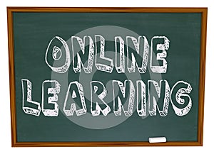 Online Learning - Chalkboard