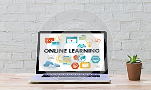 ONLINE LEARNING Connectivity Technology Coaching online Skills T