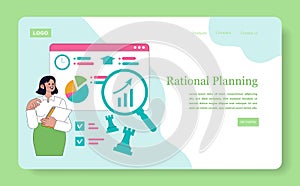 Online Learning. Flat Vector Illustration