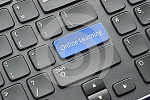 Online learning key on keyboard