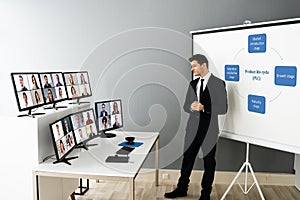 Online Live Training Video Conference With Coach photo