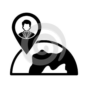 online location Vector Icon which can easily modify or edit