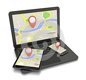 Online Map Service