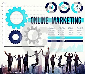 Online Marketing Advertisement Commercial Branding Concept
