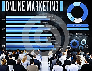 Online Marketing E-commerce Business Concept