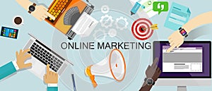 Online Marketing Promotion Branding ads web