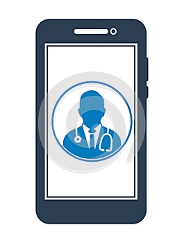 Online Medical Help Icon.